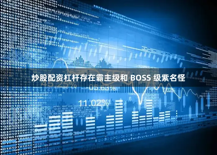 炒股配资杠杆存在霸主级和 BOSS 级紫名怪